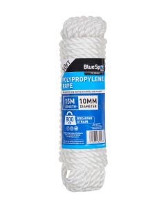 Blue Spot Tools 15M x 10mm (50FT) Polypropylene Rope