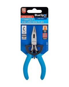 Blue Spot Tools Soft Grip Mini Long Nose Plier
