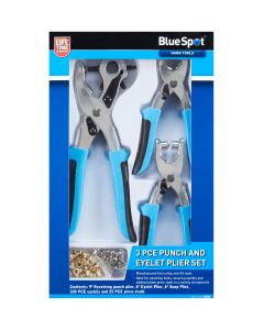 Blue Spot Tools 3 PCE Punch And Eyelet Plier Set