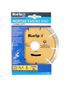 Blue Spot Tools 115mm (4.5") Diamond Mortar Raking Disc